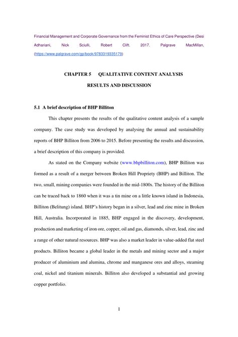 results and discussion sample qualitative research|Qualitative Results and Discussion .